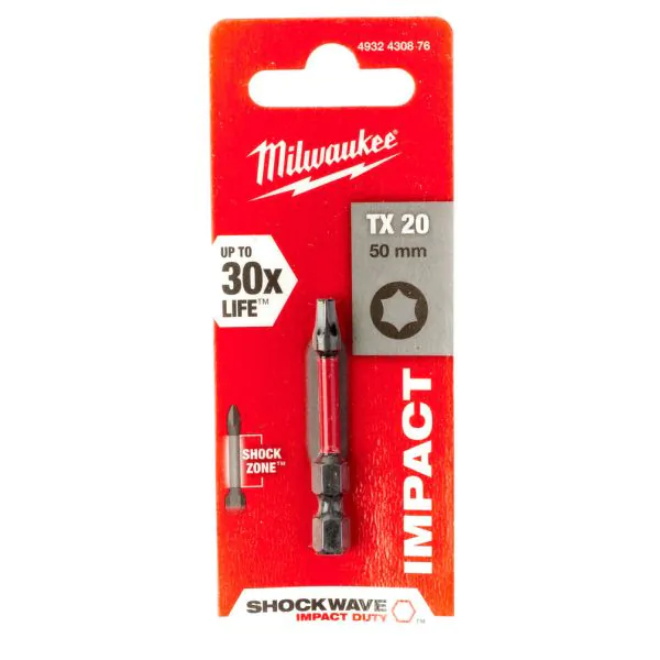 Насадка Milwaukee Shockwave TX20 50мм 4932430876