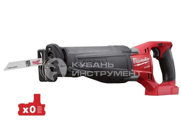 Аккумуляторная сабельная пила Milwaukee M18 CSX-0X FUEL  кейс HD BOX  4933451428