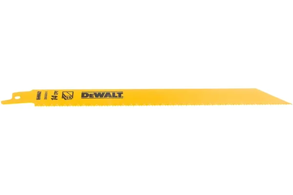 Полотно для сабельной пилы по металлу DeWalt S1122BF 203*1,8 (5шт) DT2353-QZ