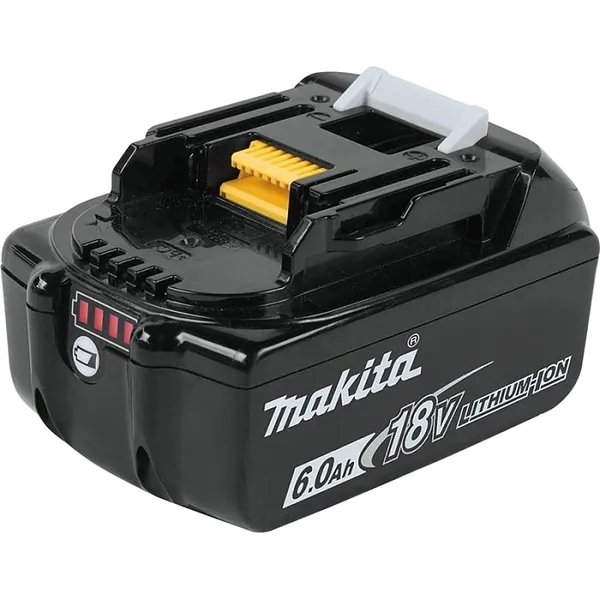 Аккумулятор Makita BL1860B LXT 18В 6Ач  полиэт.  632F69-8