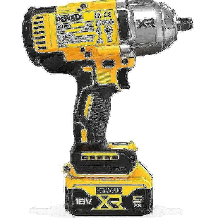 Аккумуляторный гайковерт DeWalt DCF900P2T-QW