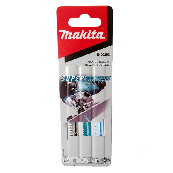 Пилки для лобзика Makita  B-50; B-51; B-52  B-06292