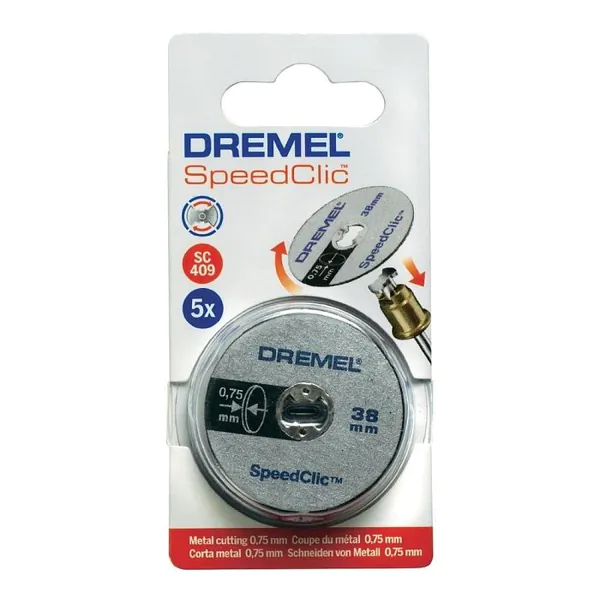 Отрезной круг Dremel SC409 38мм (5шт) 2615S409JB