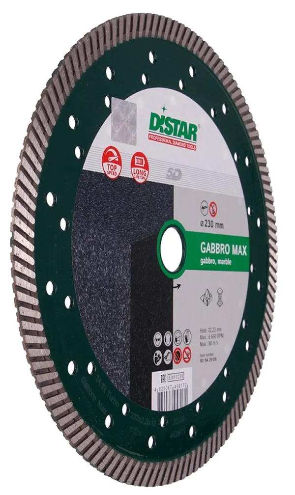 Диск алмазный Distar Gabbro Max Turbo 1A1R 232*2.5*12*22.23 10115429018