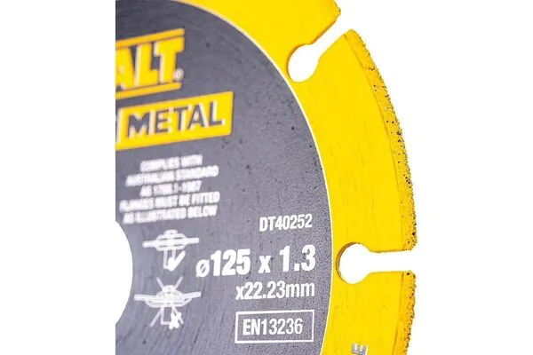 Диск алмазный DeWalt 125*1,3*22,2мм DT40252-QZ