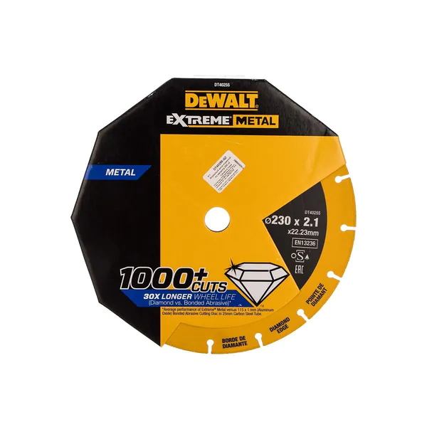 Диск алмазный DeWalt 230*2*22,2мм DT40255-QZ