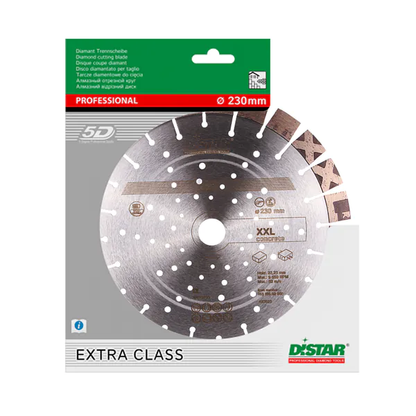 Диск алмазный Distar XXL 1A1RSS/C3-H 230*2,8/2,0*17*22,23-24 14315530017