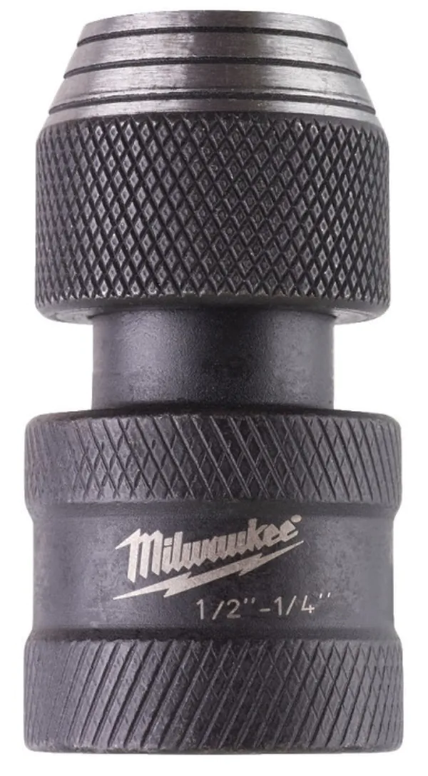 Переходник Milwaukee с 1/2" квадратный хвостовик на 1/4"HEX 4932471828