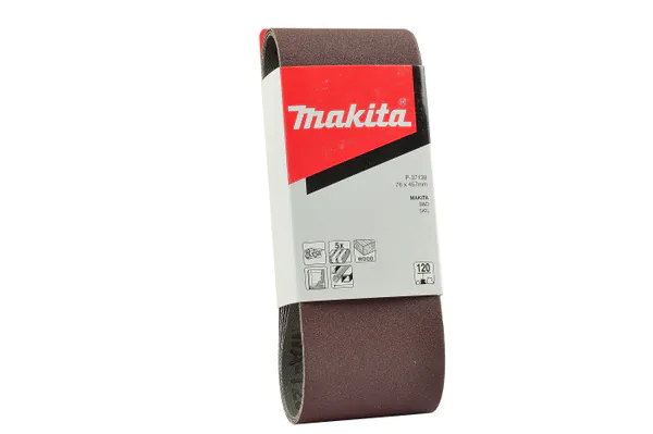 Лента шлифовальная Makita 76*457мм K120  5шт  P-37138