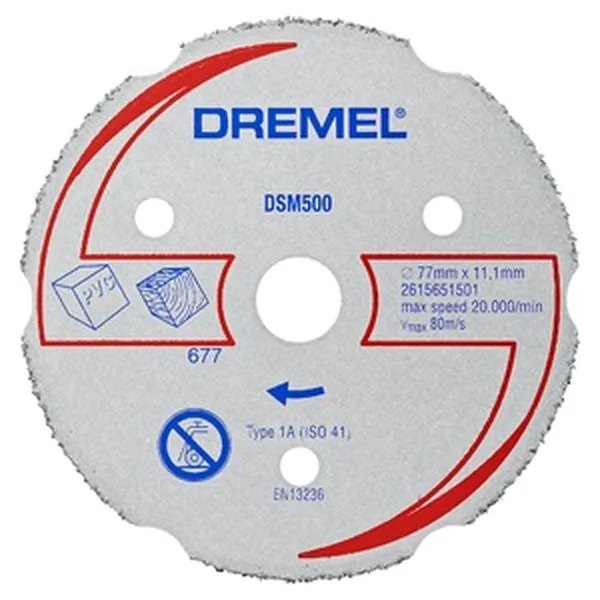 Диск отрезной карбидный Dremel DSM500 2615S500JB