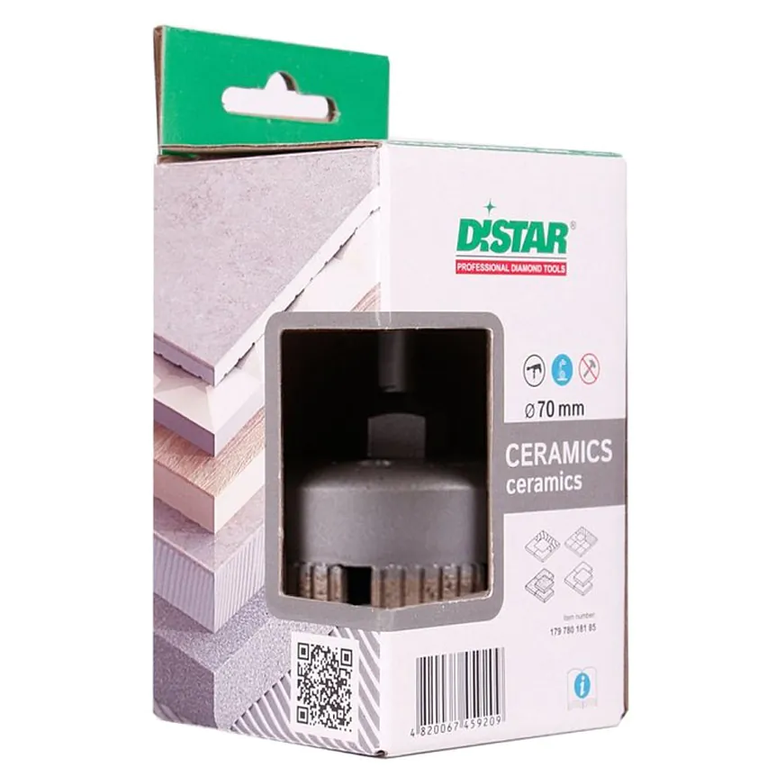 Сверло алмазное Distar Ceramics DDS-W 70*47-7 S10 17978018185