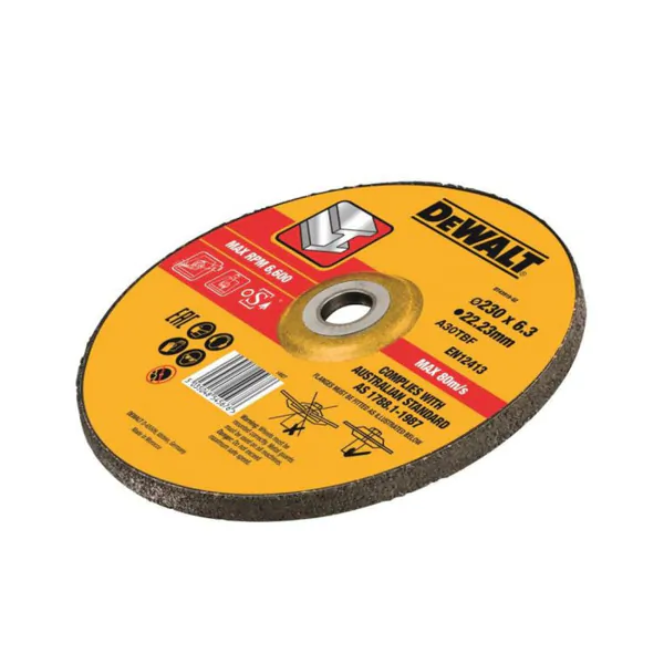 Круг обдирочный DeWalt 230*6*22,2мм DT43919-QZ