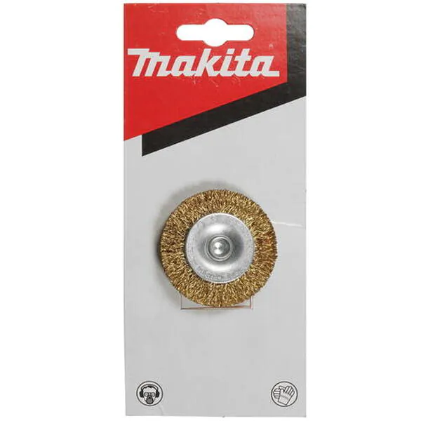 Корщетка латунная Makita 75мм P-66949