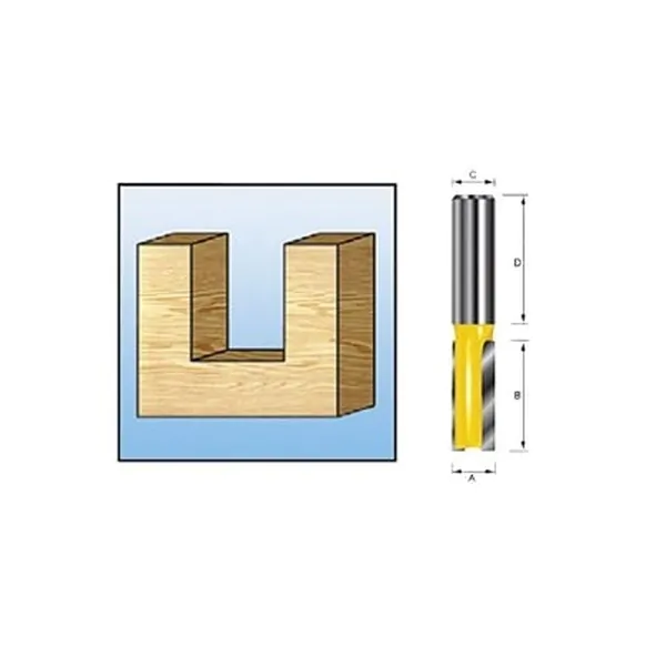 Фреза пазовая Makita 57,4*10мм хв.6мм D-47466