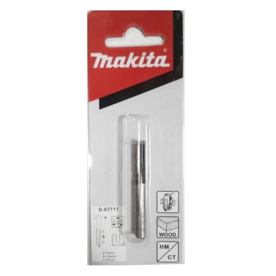 Фреза пазовая Makita 48*16мм хв.6мм D-67717