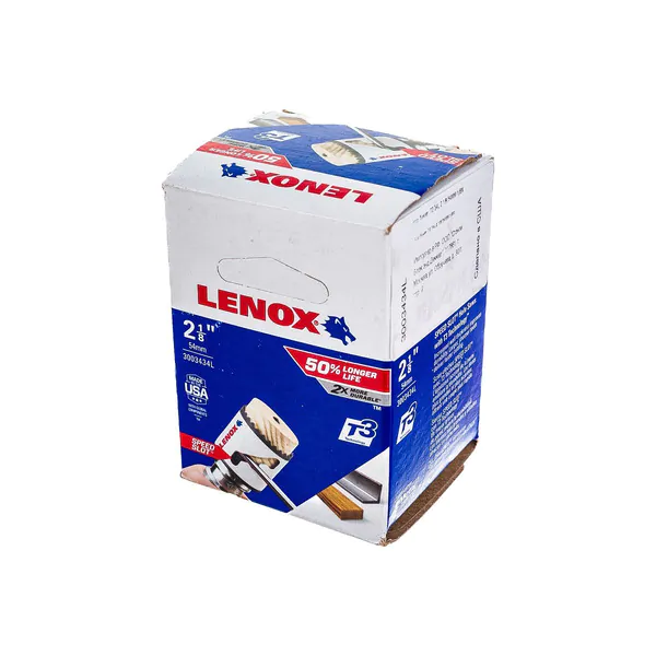 Коронка биметаллическая Lenox T2 34L 2 1/8 54мм 1/BX 3003434L