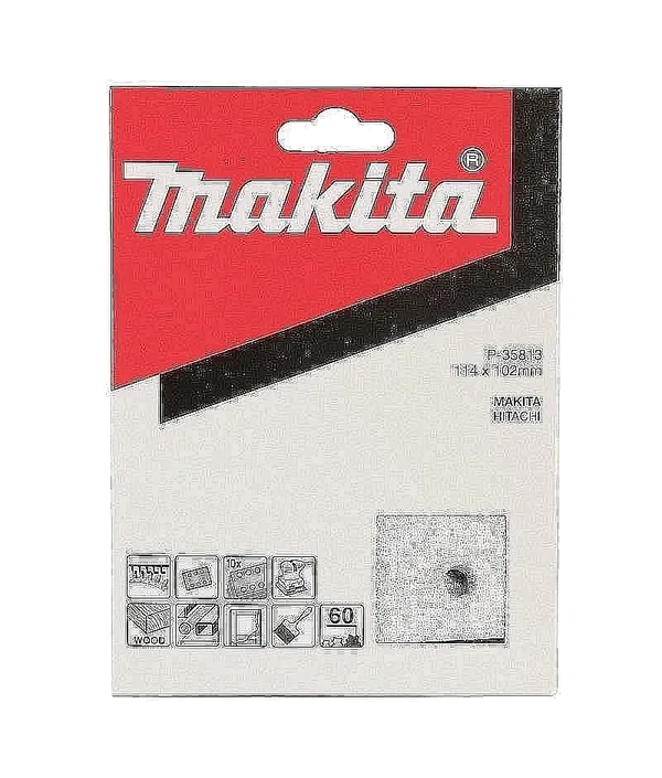 Бумага шлифовальная Makita 93*102мм К60 белая 10шт P-35813