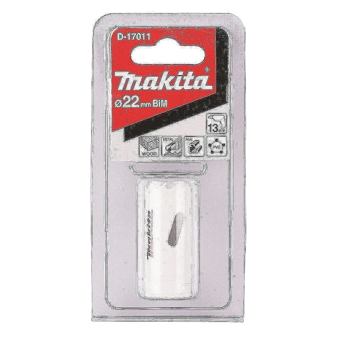 Коронка биметаллическая Makita 22мм D-17011