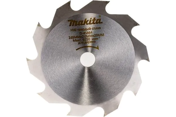 Диск пильный по дереву Makita 165*20*2/1,3*10T D-45864