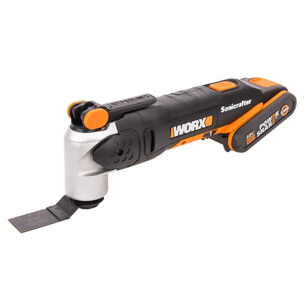 Аккумуляторный мультитул  WORX WX678, 20В, 1*2,0Ач, кейс