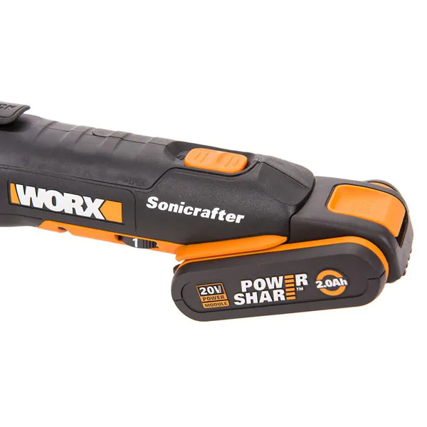 Аккумуляторный мультитул  WORX WX678, 20В, 1*2,0Ач, кейс