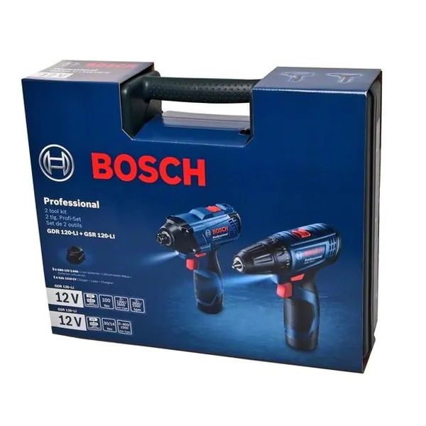 Аккумуляторный набор Bosch GSR 120 + GDR 120 2*2 А/ч 06019G8023