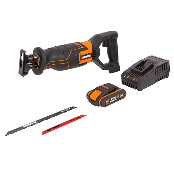 Аккумуляторная сабельная пила WORX 1*2Ач WX500