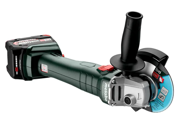 Аккумуляторная угловая шлифовальная машина Metabo W 18 L 9-125  2*4Ач 602247510