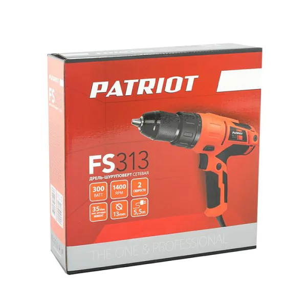 Дрель-шуруповерт сетевая Patriot FS 313 120301413