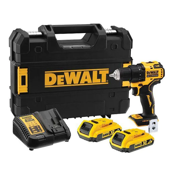 Аккумуляторная дрель-шуруповерт DeWalt DCD708D2T-QW