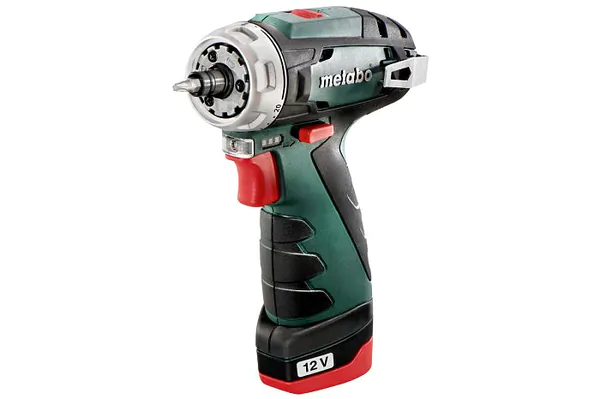 Аккумуляторная дрель-шуруповерт Metabo PowerMaxx BS Quick, угл.насадка, кейс LC40 600156950