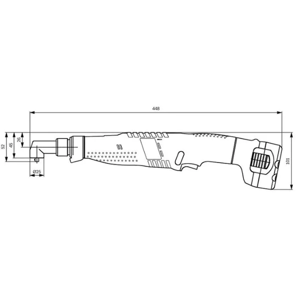 Аккумуляторная угловая дрель-шуруповерт Bosch EXACT 6 0602490652