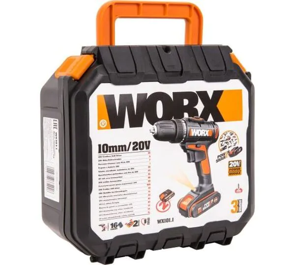 Аккумуляторная дрель-шуроповерт WORX WX101.1