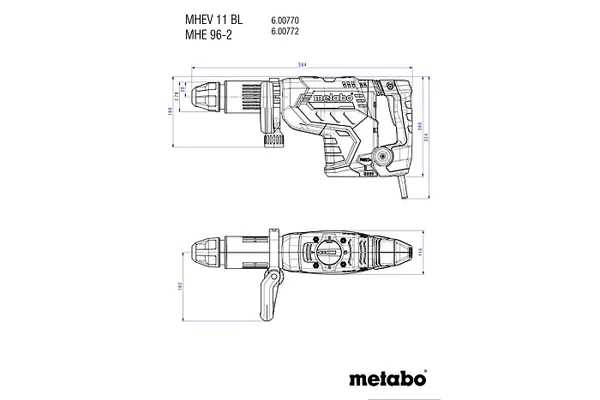 Отбойный молоток Metabo MHEV 11 BL 600770500