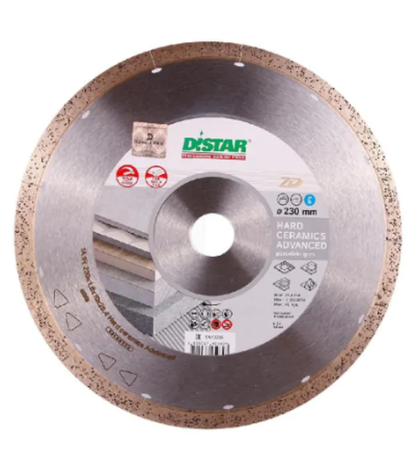 Диск алмазный Distar Hard Ceramics Advanced 1A1R 230*1,6*10*25,4 11120528017