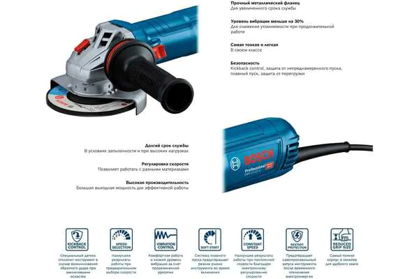 Угловая шлифовальная машина Bosch GWS 12-125 S 06013A6020