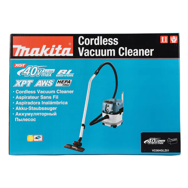 Аккумуляторный пылесос Makita VC004GLZ01 XGT BL 2x40В