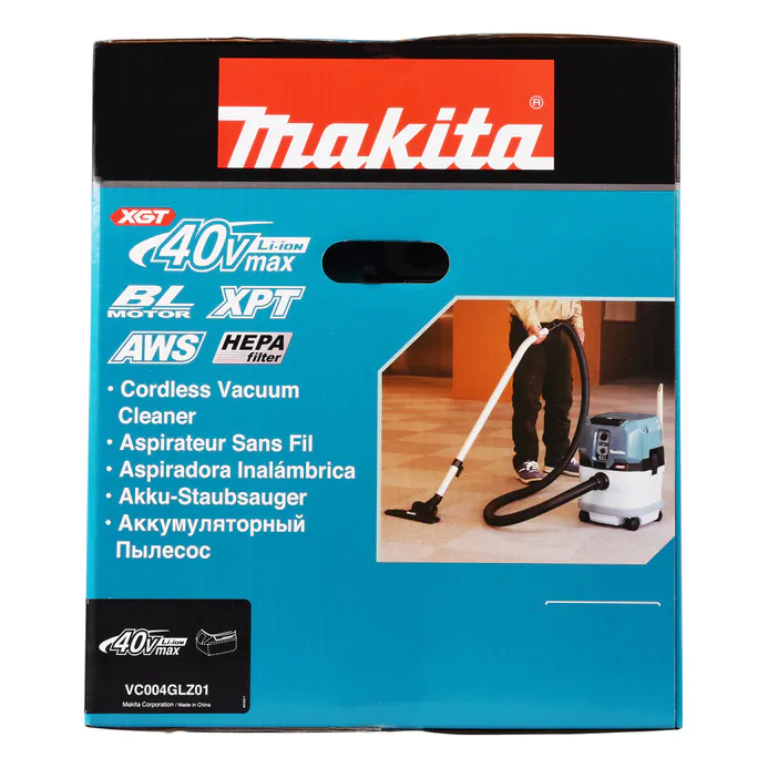 Аккумуляторный пылесос Makita VC004GLZ01 XGT BL 2x40В