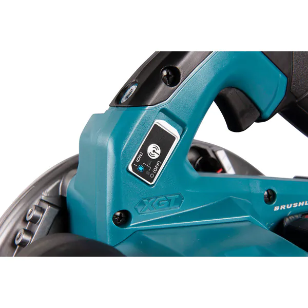 Аккумуляторная дисковая пила Makita HS004GZ XGT BL 40В, 185/190 мм