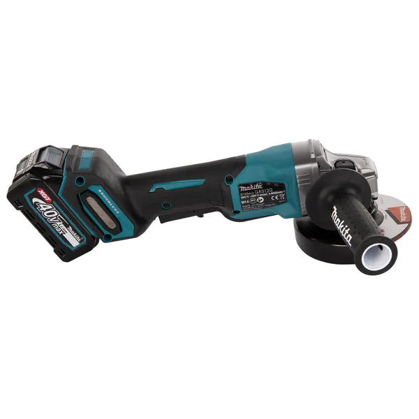 Аккумуляторная угловая шлифовальная машина Makita GA013GM101 XGT BL 40В 1*4Ач