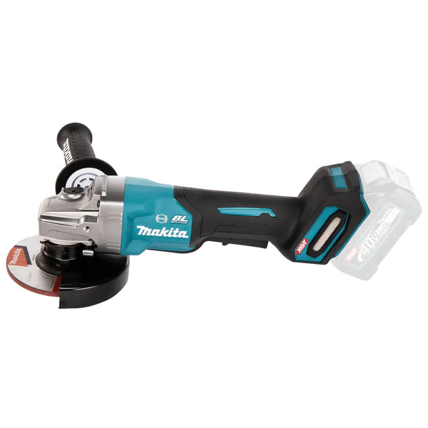 Аккумуляторная угловая шлифовальная машина Makita GA013GZ XGT BL 40В, 125 мм, 3000-8500 об/мин