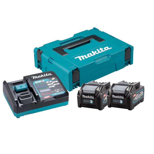 Аккумуляторный набор Makita Набор PSK MKP1G002 XGT, 2x4.0Ач, DC40RA 191J99-7 Makpac 1