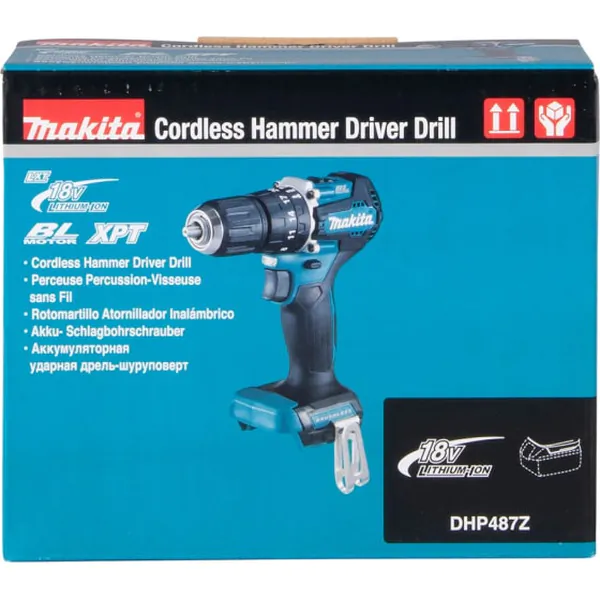 Аккумуляторная дрель-шуруповерт Makita DHP487Z