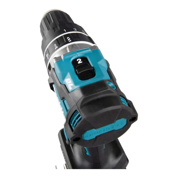 Аккумуляторная дрель-шуруповерт Makita HP002GD201 XGT BL 40В, 13мм, 65/30Нм 2x2.5 Ач