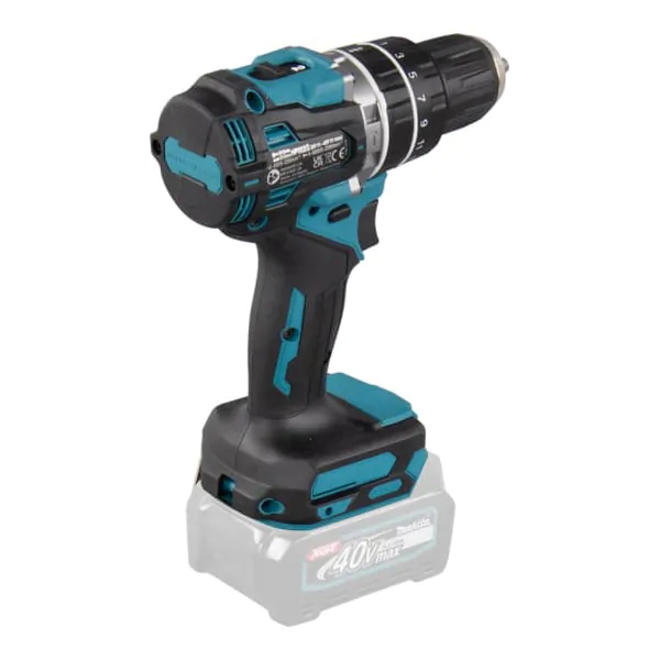 Аккумуляторная дрель-шуруповерт Makita HP002GZ  XGT BL 40В, 13мм, 65/30Нм