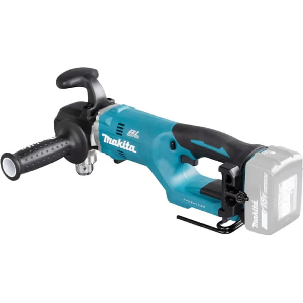 Аккумуляторная угловая дрель Makita DDA450ZK