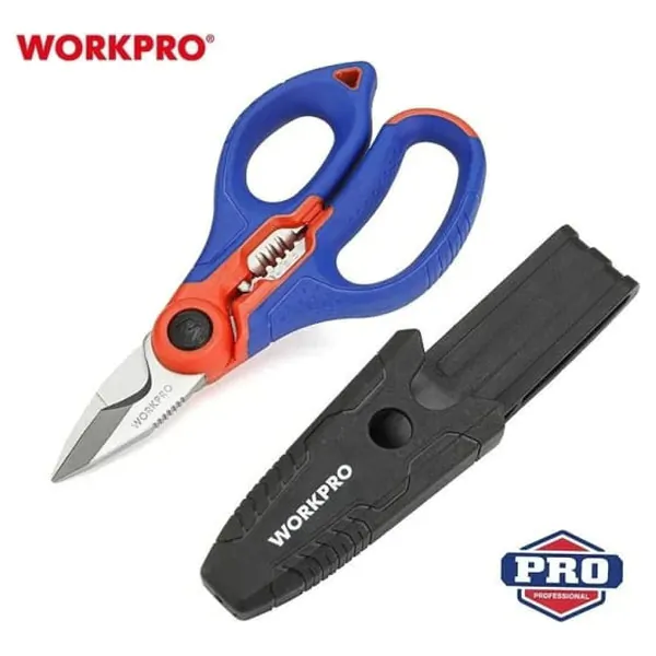 Ножницы электрика WorkPro 167мм WP294003