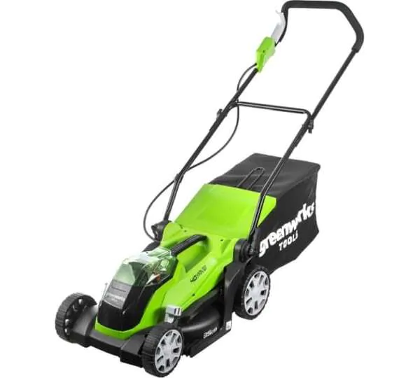 Аккумуляторная газонокосилка GreenWorks G40LM35K4 2501907UB