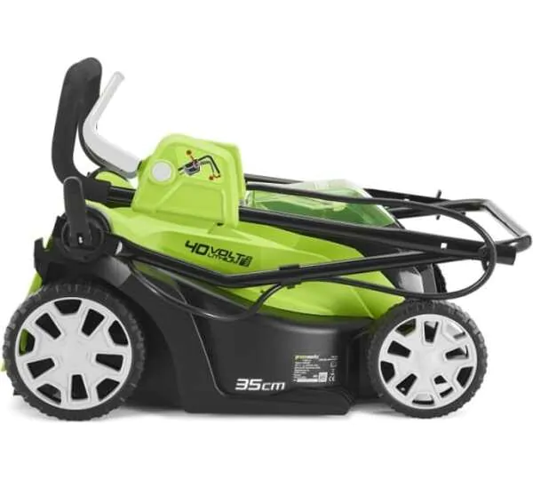 Аккумуляторная газонокосилка GreenWorks G40LM35K4 2501907UB