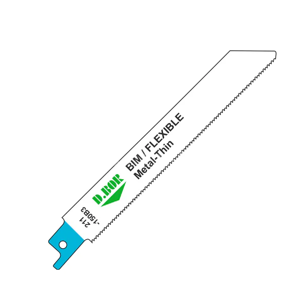 Полотно для сабельной пилы по металлу d.Bor BIM/FLEXIBLE/Metal-Thin 130/150*1,4мм (S922EF) (2шт) D-211-150B3-02